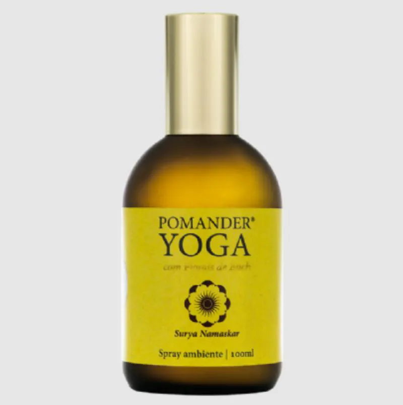 POMANDER YOGA SURYA NAMASKAR 100ML – CLAREZA, FOCO E DISPOSIçãO PARA O DIA