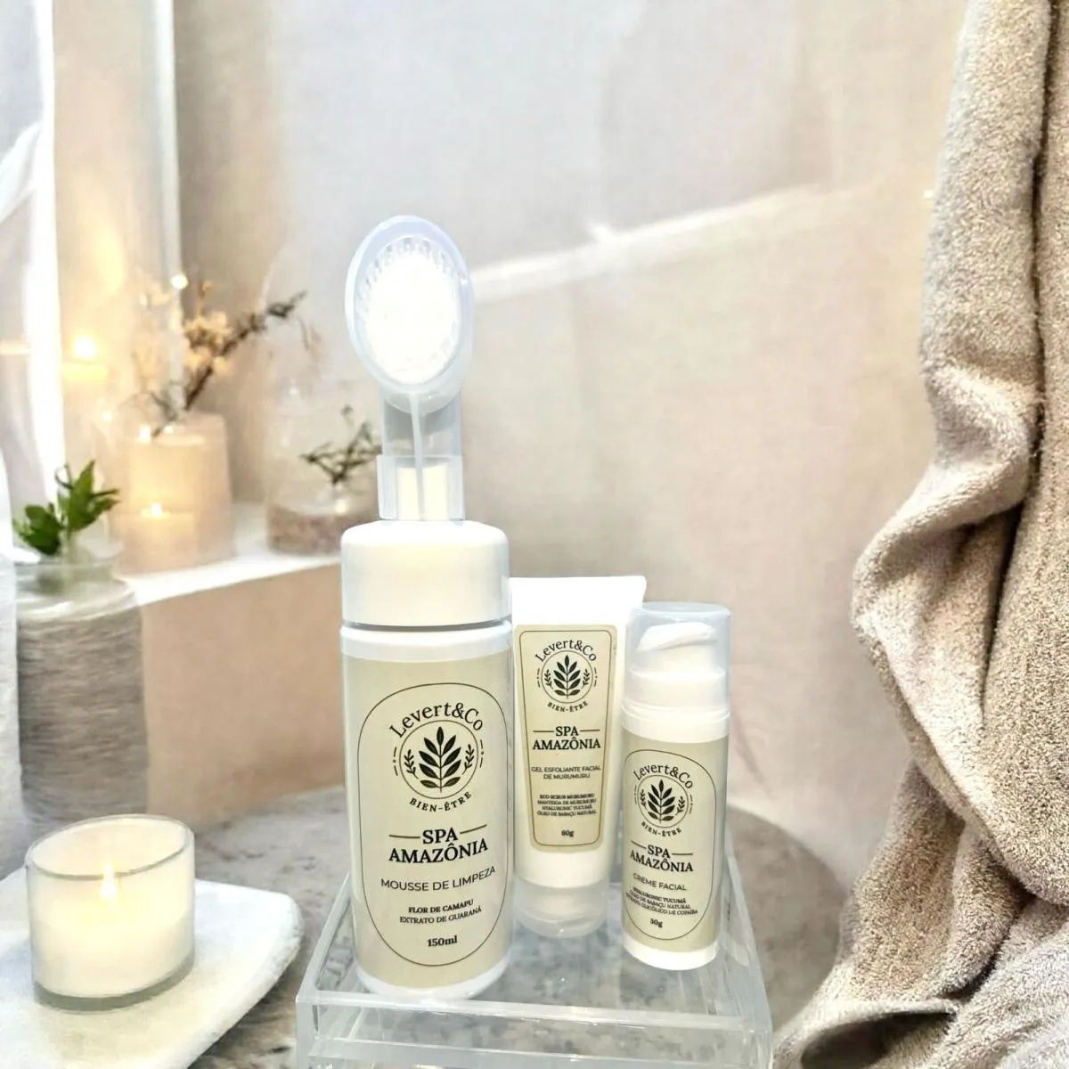 KIT SPA AMAZôNIA – CUIDADO COMPLETO PARA PELE COM PODER DA NATUREZA