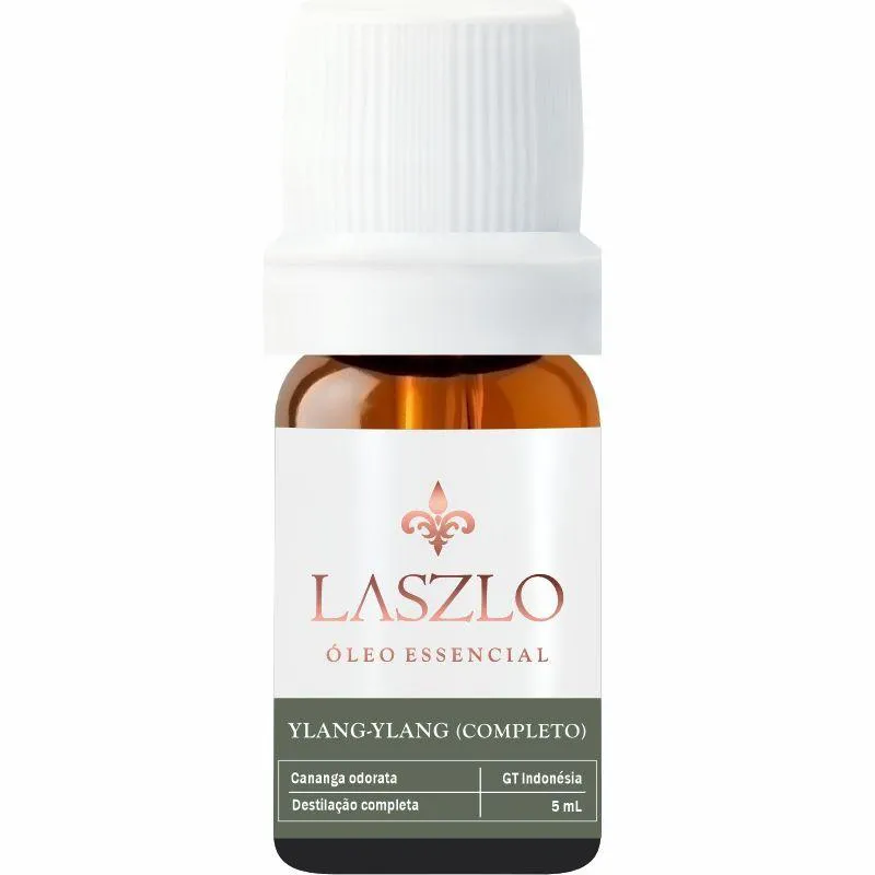ÓLEO ESSENCIAL YLANG-YLANG COMPLETO GT INDONéSIA 5 ML