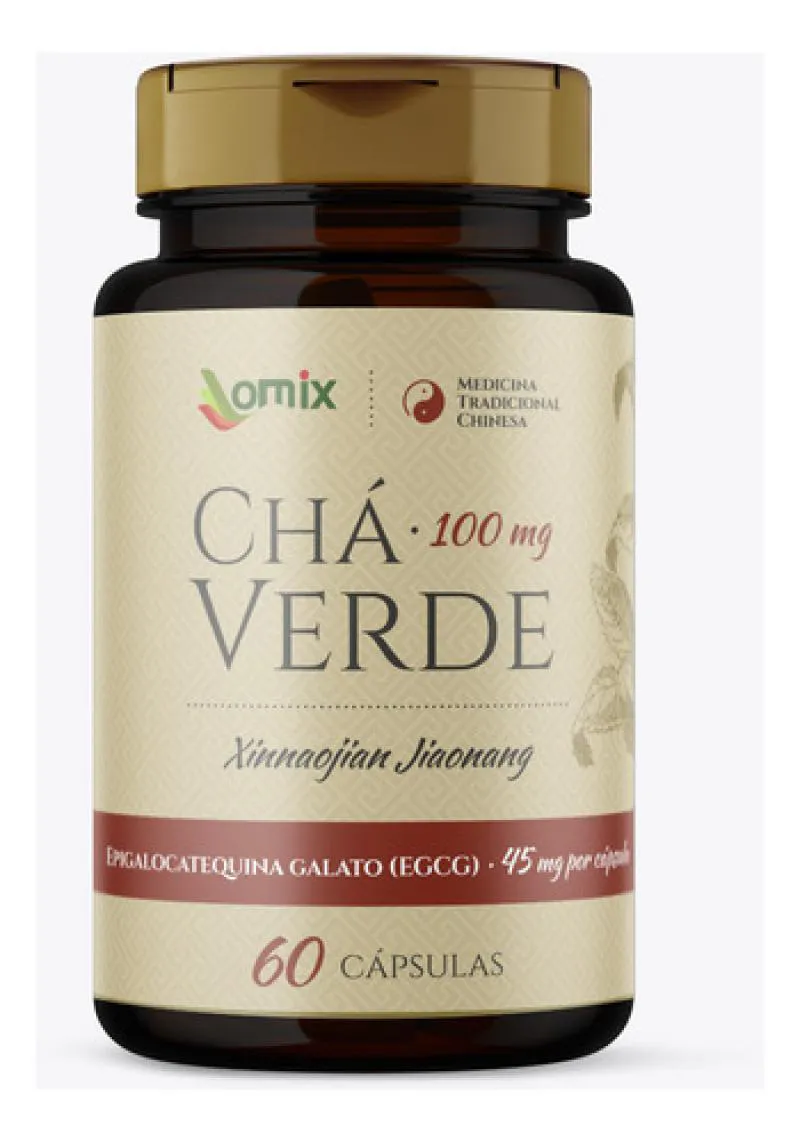 CHá VERDE - 60 CáPSULAS - OMIX