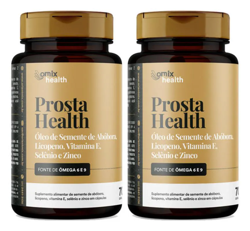 KIT 2X - PROSTA HEALTH - 70 CáPSULAS - OMIX