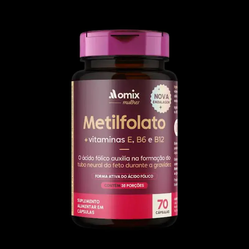 METILFOLATO - 70 CáPSULAS - OMIX