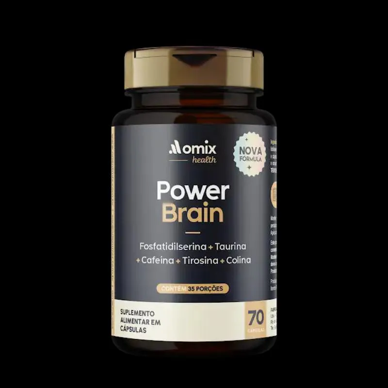 POWER BRAIN - 60 CáPSULAS - OMIX