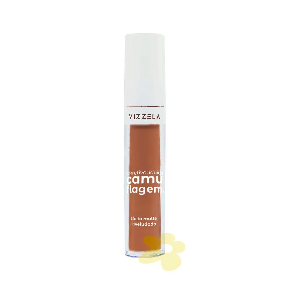 CORRETIVO LíQUIDO CAMUFLAGEM | VIZZELA Coral