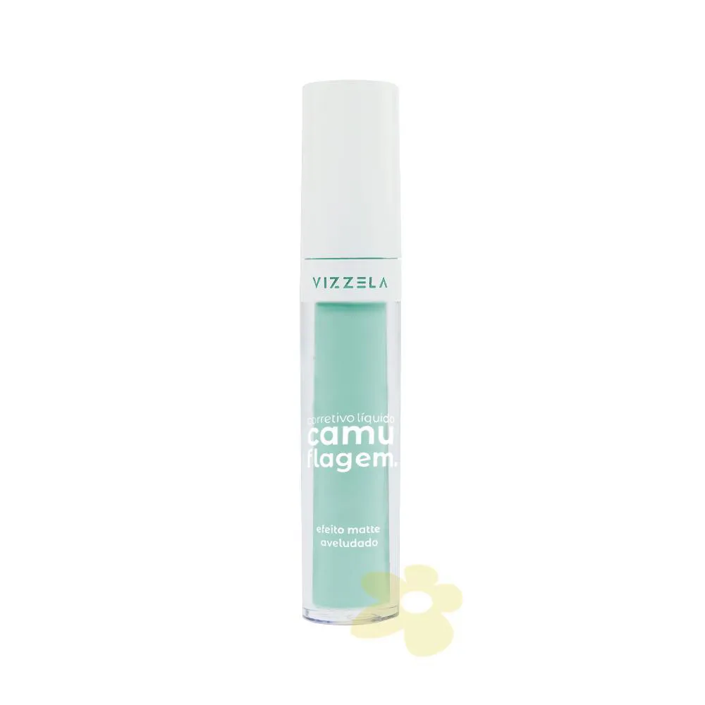 CORRETIVO LíQUIDO CAMUFLAGEM | VIZZELA Verde