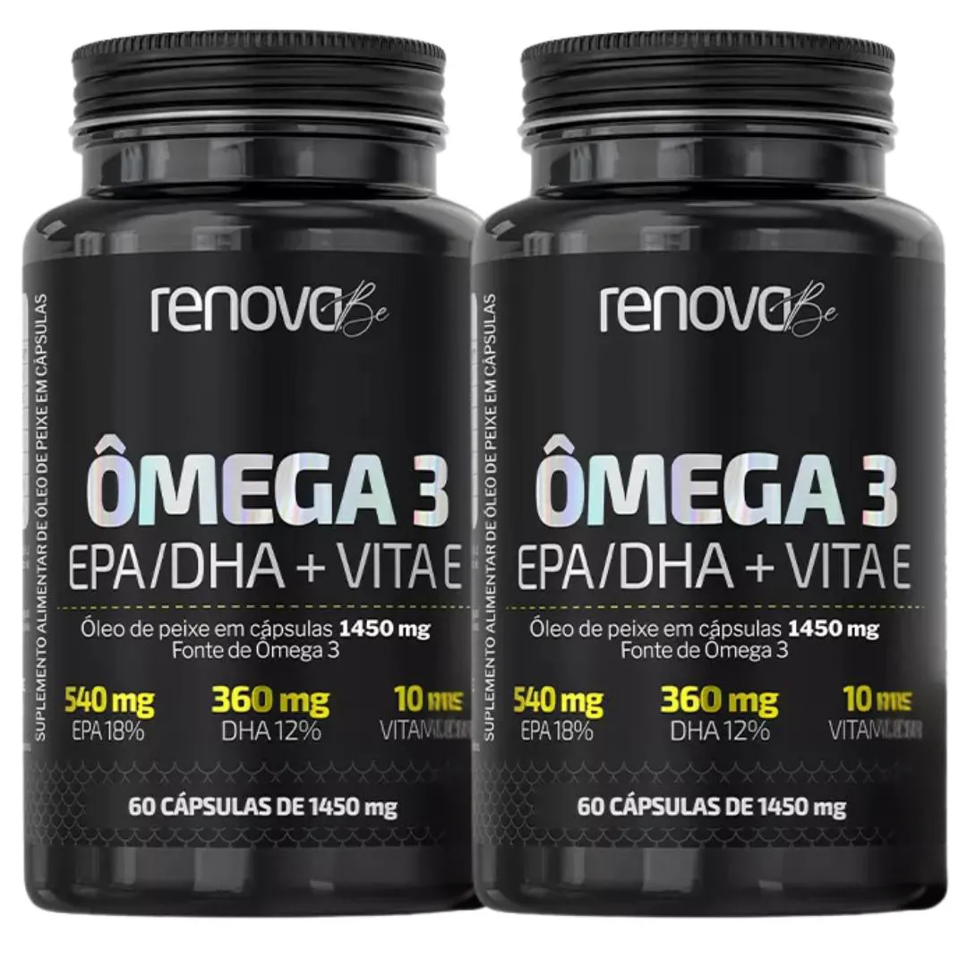 KIT 2 OMEGA 3 RENOVABE EPA/DHA ALTA CONCENTRAÇÃO MEG-3 IFOS