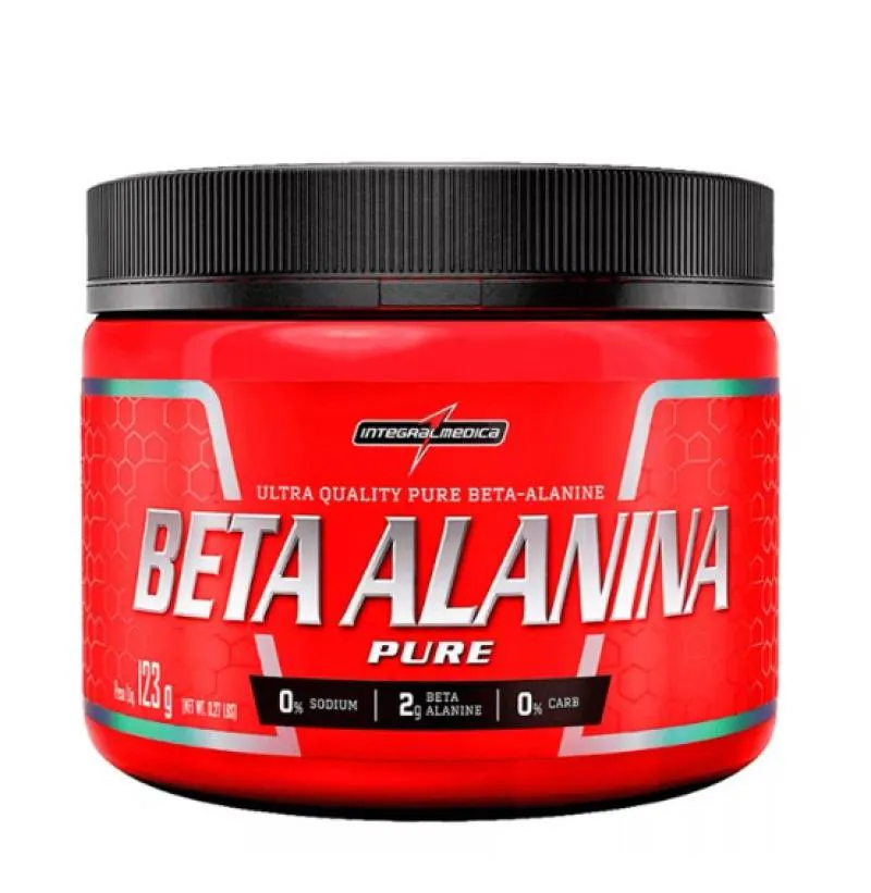 BETA ALANINA PURA EM Pó 123G INTEGRALMéDICA