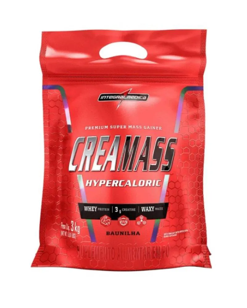 CREAMASS HIPERCALóRICO POUCH BAUNILHA 3KG INTEGRALMéDICA