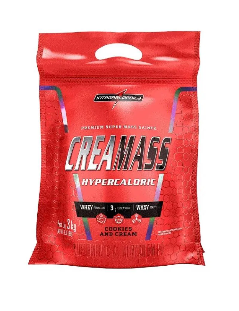 CREAMASS HIPERCALóRICO POUCH COOKIES 3KG INTEGRALMéDICA