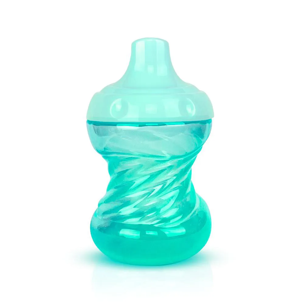 COPO TREINAMENTO BICO RíGIDO FLUXO LIVRE - 240ML ACQUA TRANSLúCIDO - ADOLETA