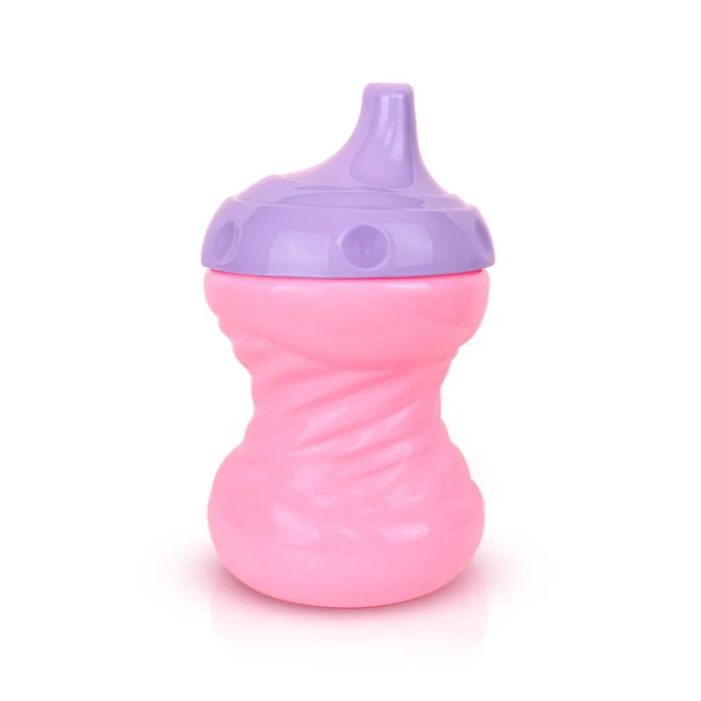 COPO TREINAMENTO BICO RíGIDO FLUXO LIVRE - 240ML ROSA CONFETE - ADOLETA