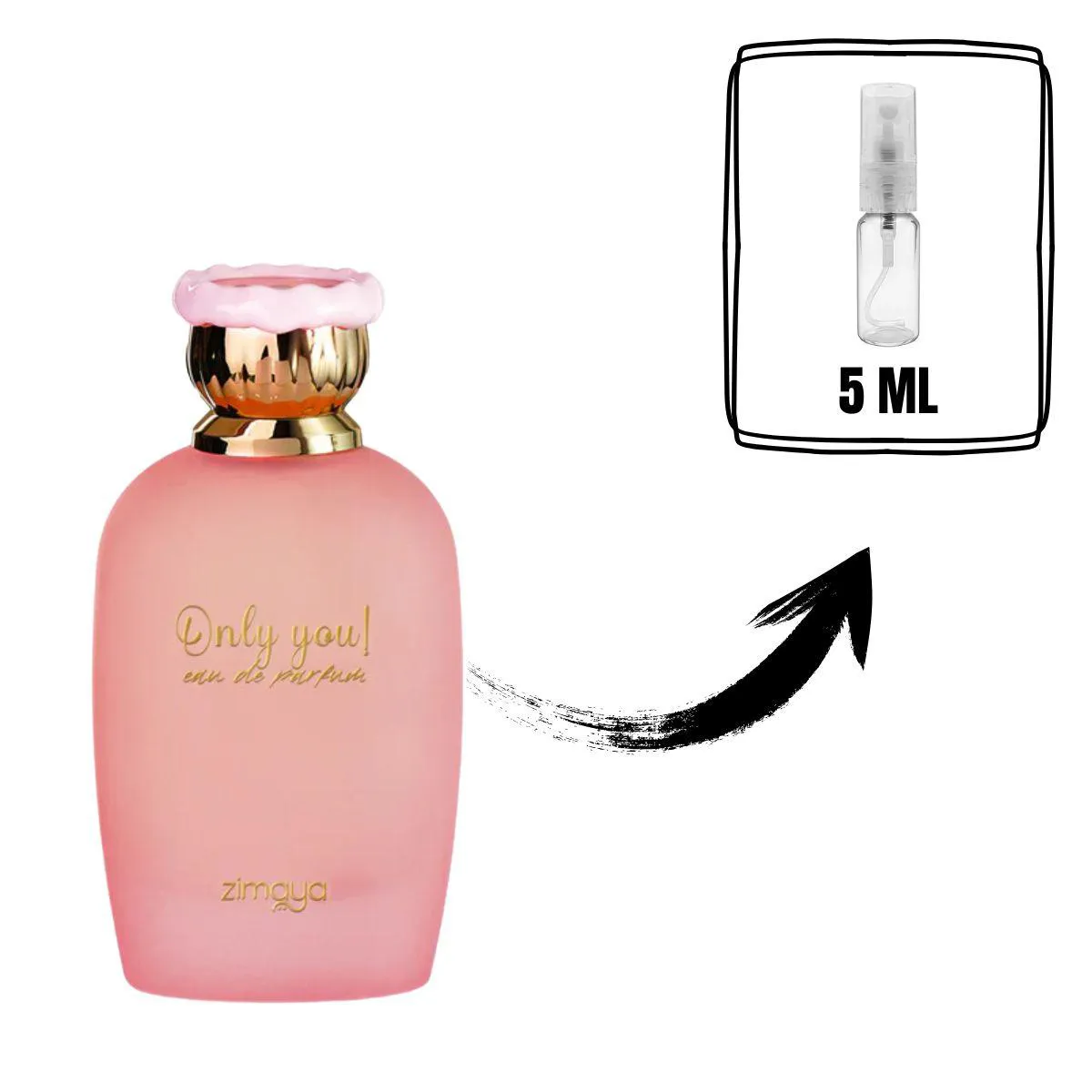 EAU DE PARFUM ZIMAYA ONLY YOU 5ML