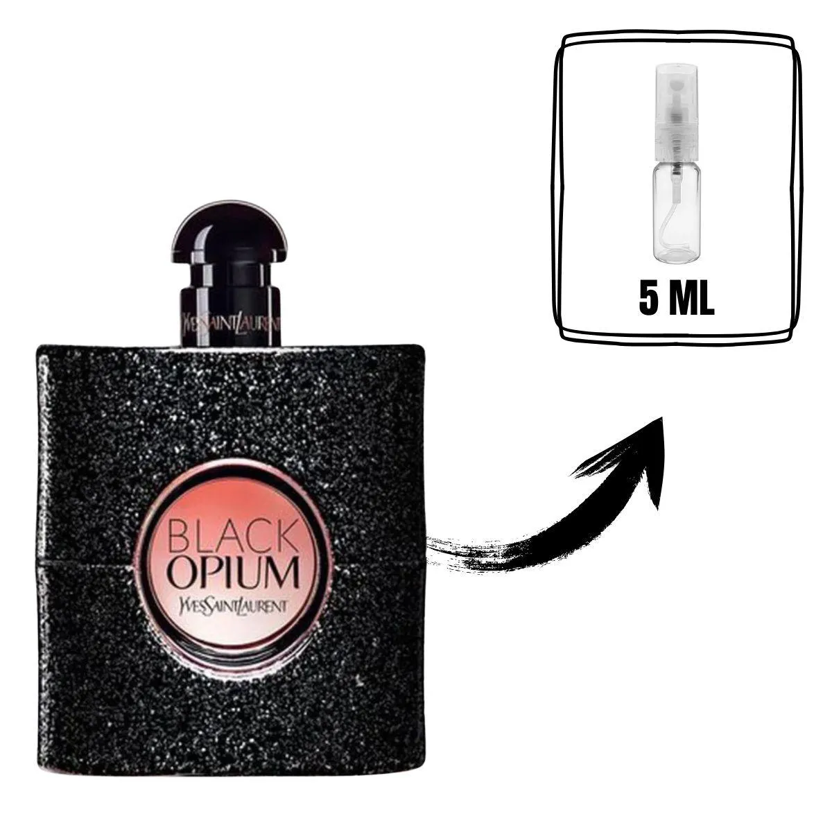 PERFUME BLACK OPIUM EAU DE PARFUM YVES SAINT LAURENT 5ML
