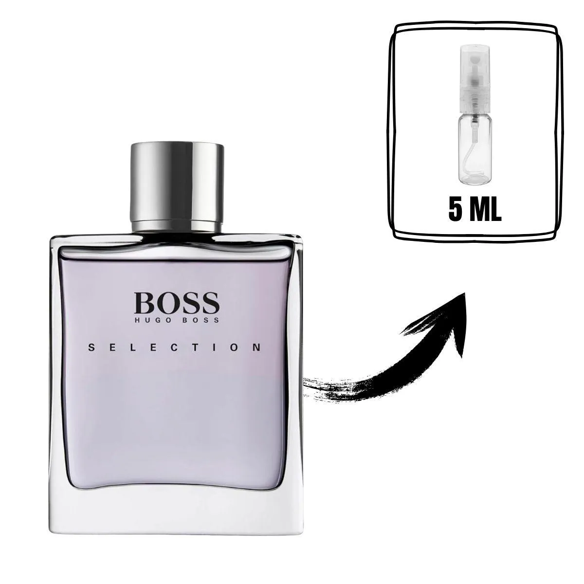 PERFUME BOSS SELECTION EAU DE TOILETTE MASCULINO HUGO BOSS 5ML