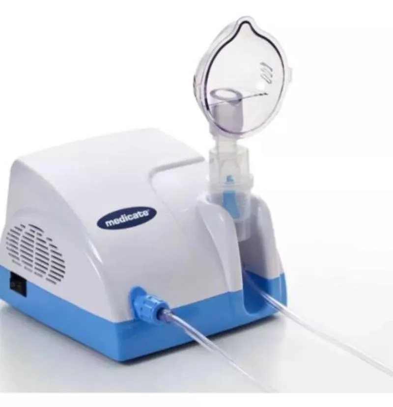 INALADOR NEBULIZADOR ADULTO E INFANTIL TURBO BIVOLT - MEDICATE