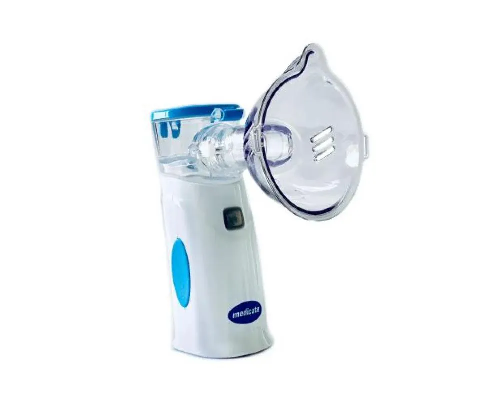 INALADOR NEBULIZADOR VIBRATóRIA PORTáTIL MESH COLORS - MEDICATE