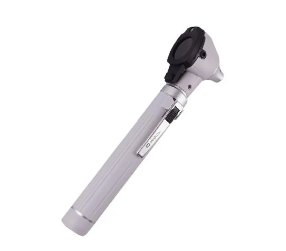 OTOSCóPIO FIBRA ÓPTICA COLORS LED COR CINZA 2.5V - MEDICATE