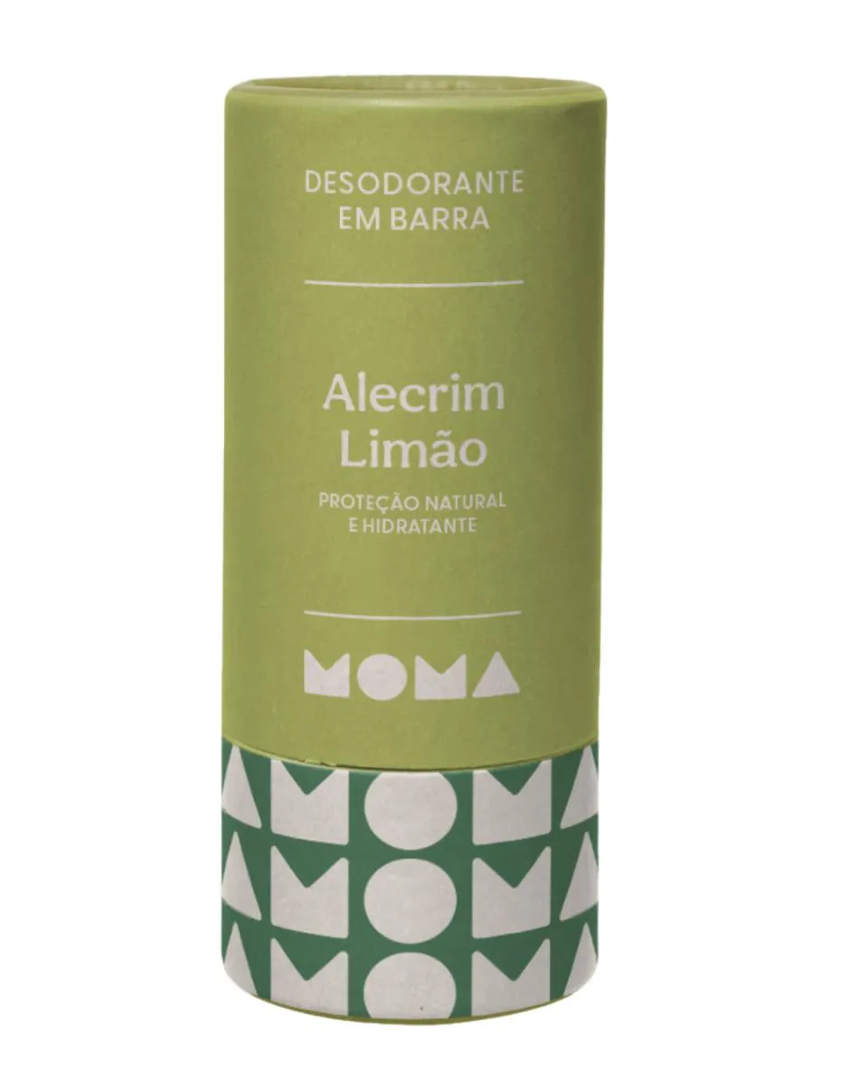 DESODORANTE NATURAL SEM ALUMINIO ALECRIM E LIMAO Alecrim E Limão