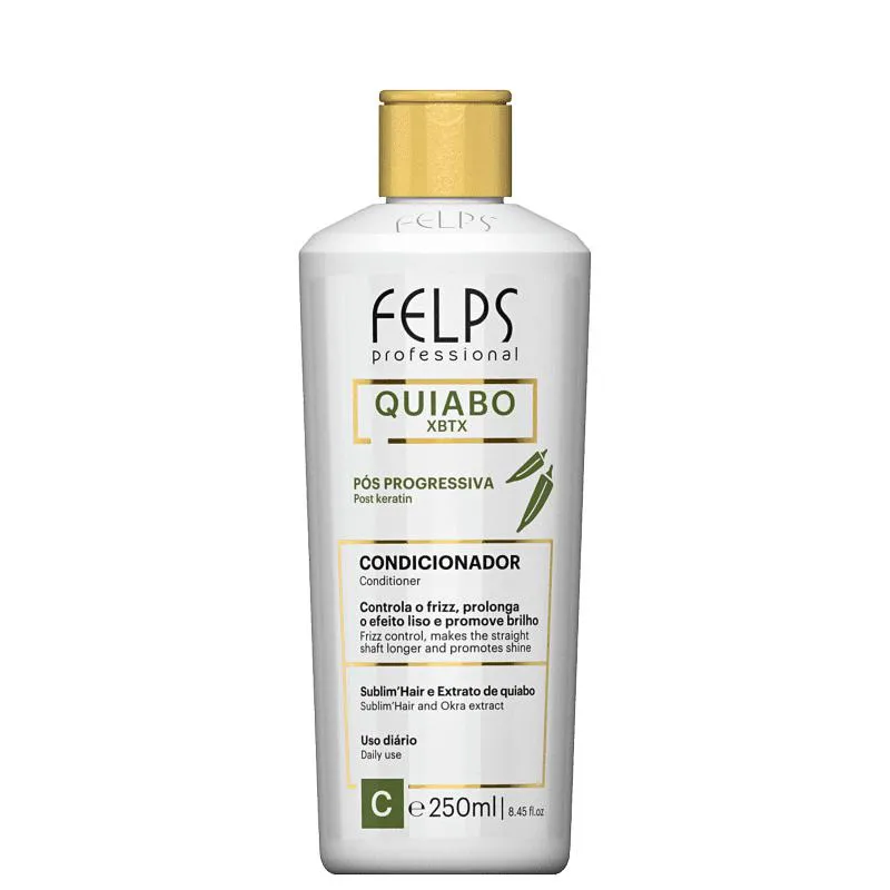 FELPS PROFESSIONAL QUIABO XBTX PóS PROGRESSIVA - CONDICIONADOR 250ML