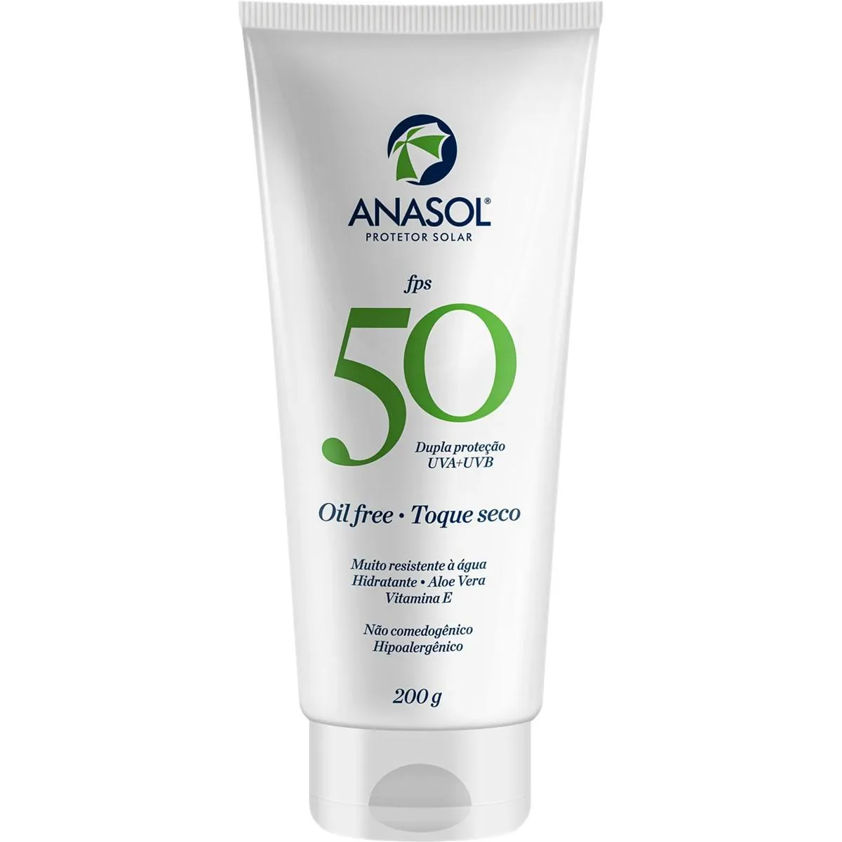 PROTETOR SOLAR FPS50 CORPORAL ANASOL VEGANO TOQUE SECO 200G ANASOL