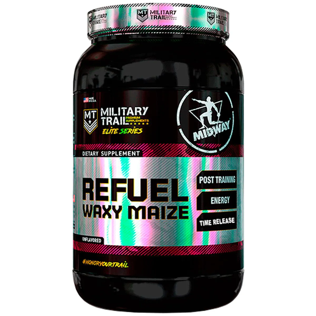 REFUEL WAXY MAIZE 1,4KG - MIDWAY MILITARY TRAIL 1400g SEM Sabor