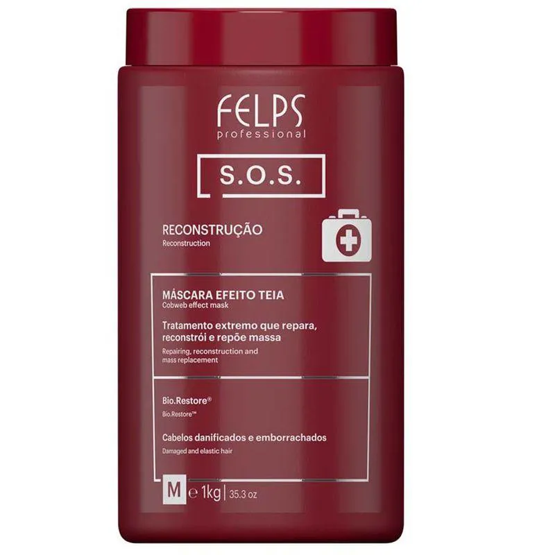 FELPS PROFESSIONAL S.O.S - MáSCARA DE RECONSTRUçãO 1KG