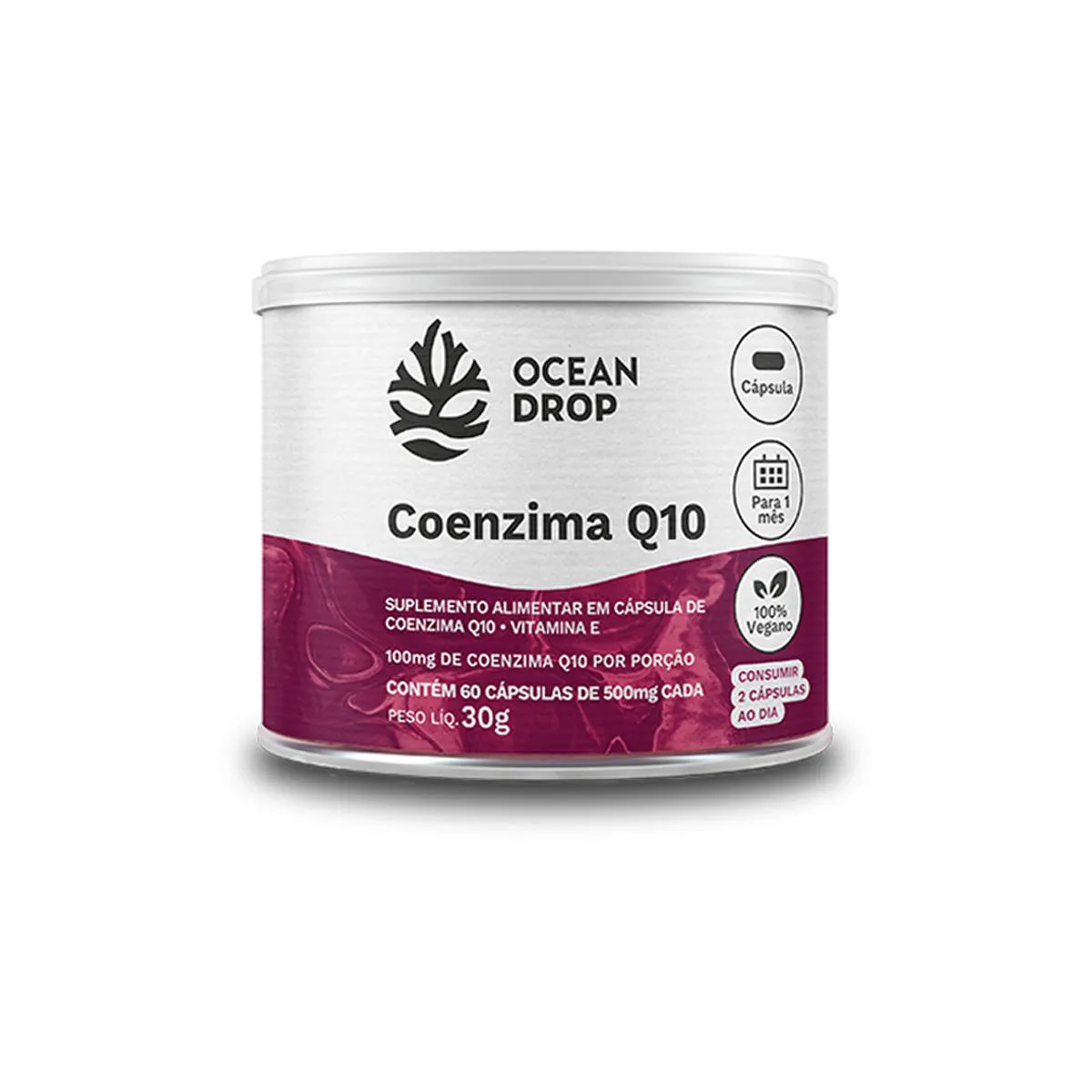 COENZIMA Q10 + VITAMINA E OCEAN DROP 60 CáPSULAS