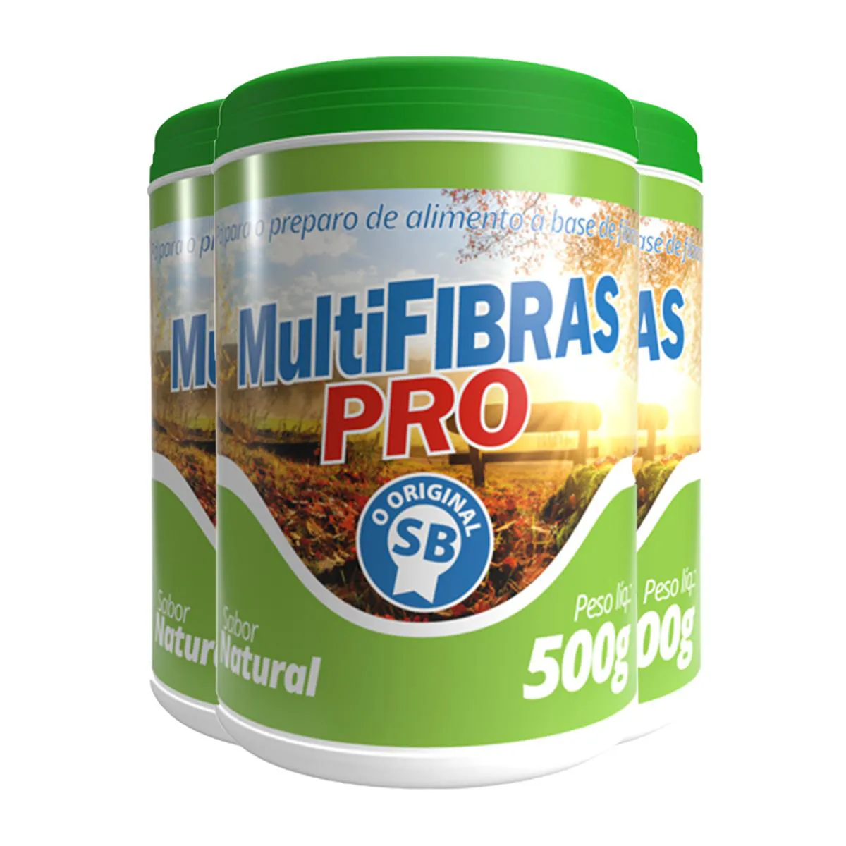 KIT 3 MULTIFIBRAS PRó APISNUTRI 500G