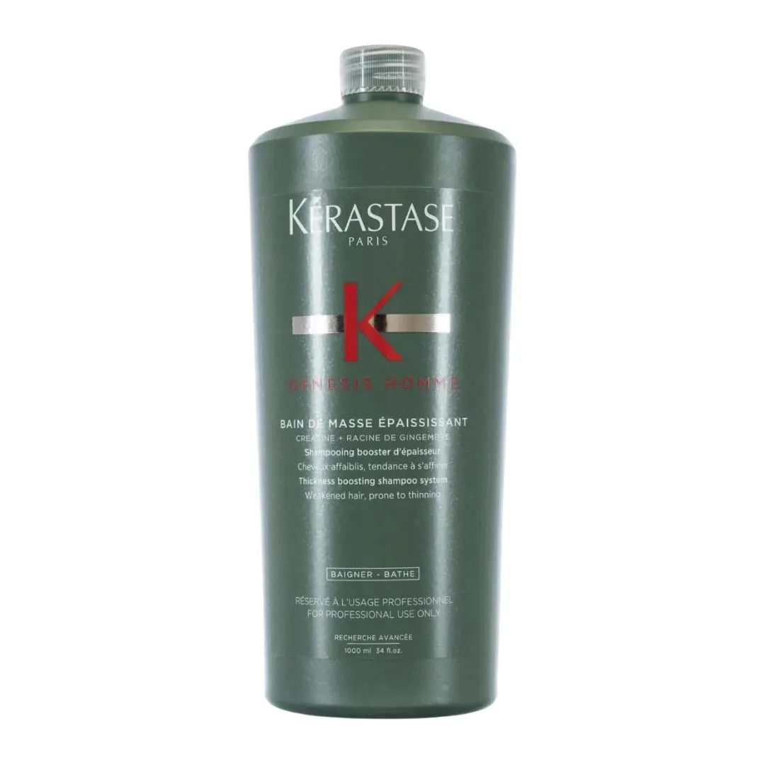 KéRASTASE GENESIS HOMME BAIN DE MASSE ÉPAISSISSANT SHAMPOO 1L