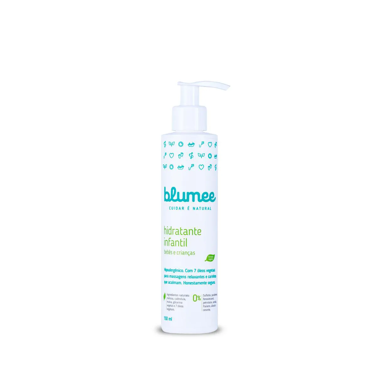HIDRATANTE INFANTIL BLUMEE - BEBêS E CRIANçAS DESDE O NASCIMENTO 150ML