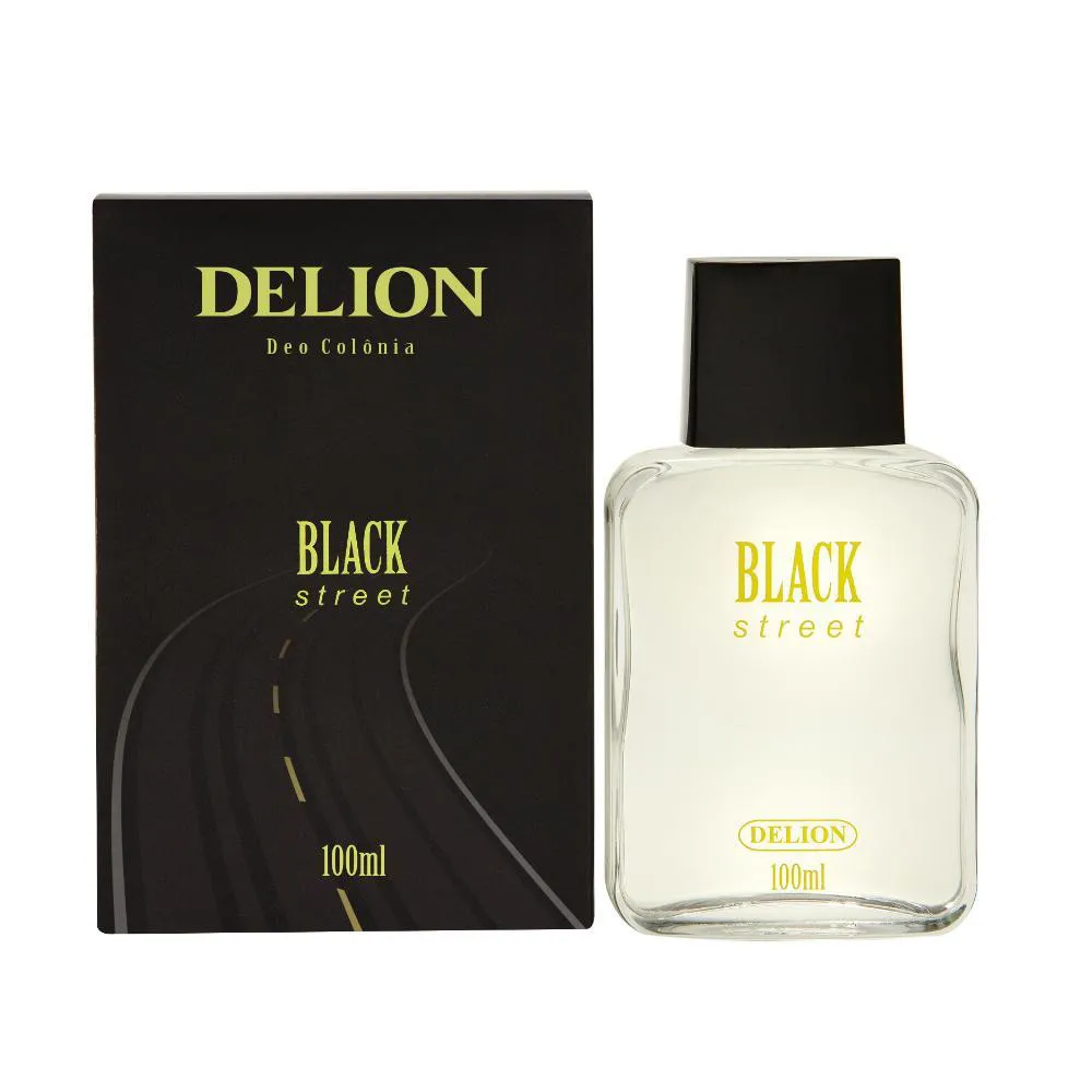 AROMÁTICA DELION DEO COLÔNIA BLACK STREET 100ML