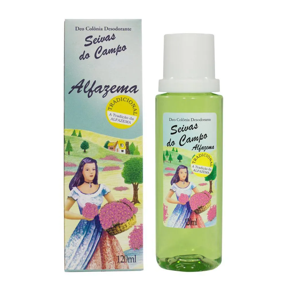 AROMÁTICA SEIVAS DO CAMPO DEO COLÔNIA ALFAZEMA TRADICIONAL 120 ML