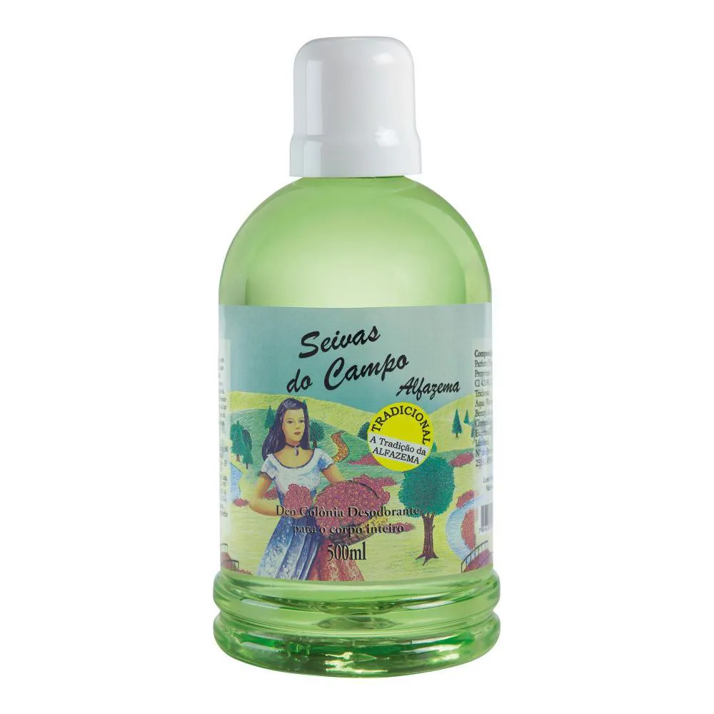 AROMÁTICA SEIVAS DO CAMPO DEO COLÔNIA ALFAZEMA TRADICIONAL 500 ML