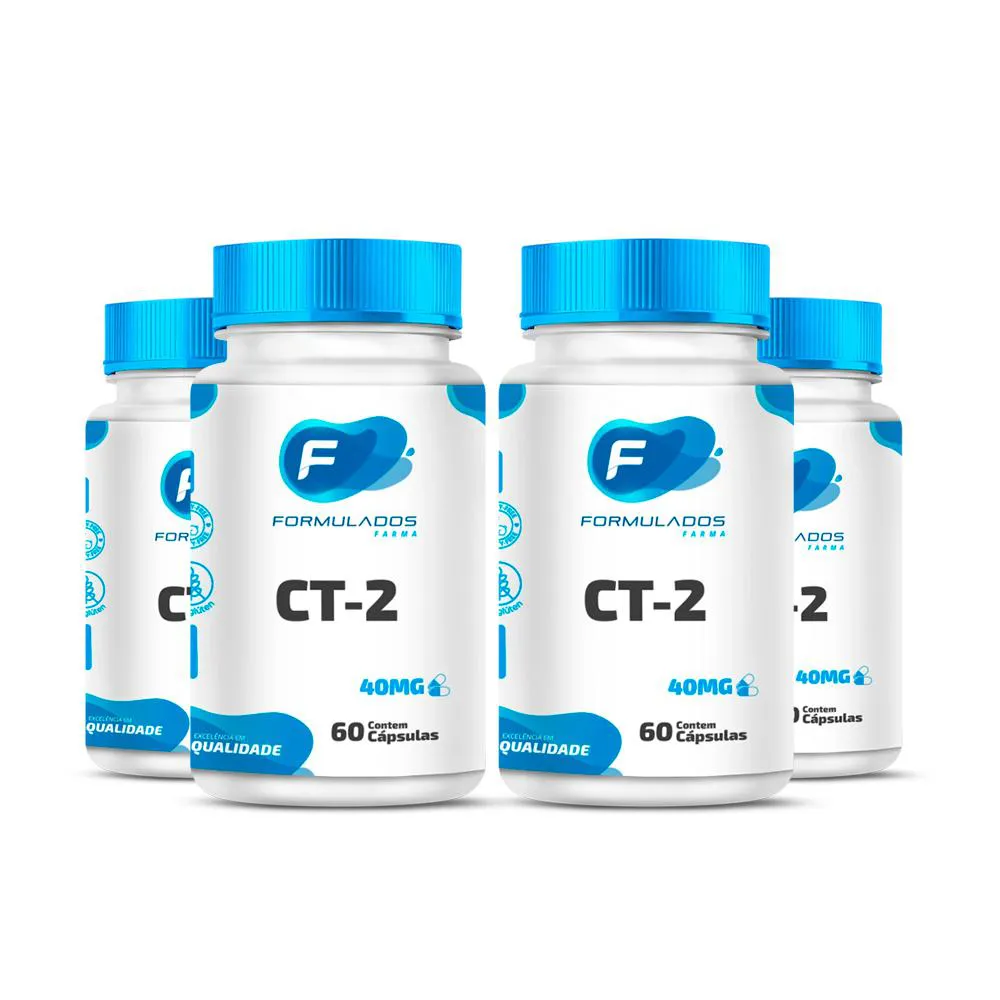 KIT 4 COLáGENO TIPO 2 40MG COM 60 CáPSULAS