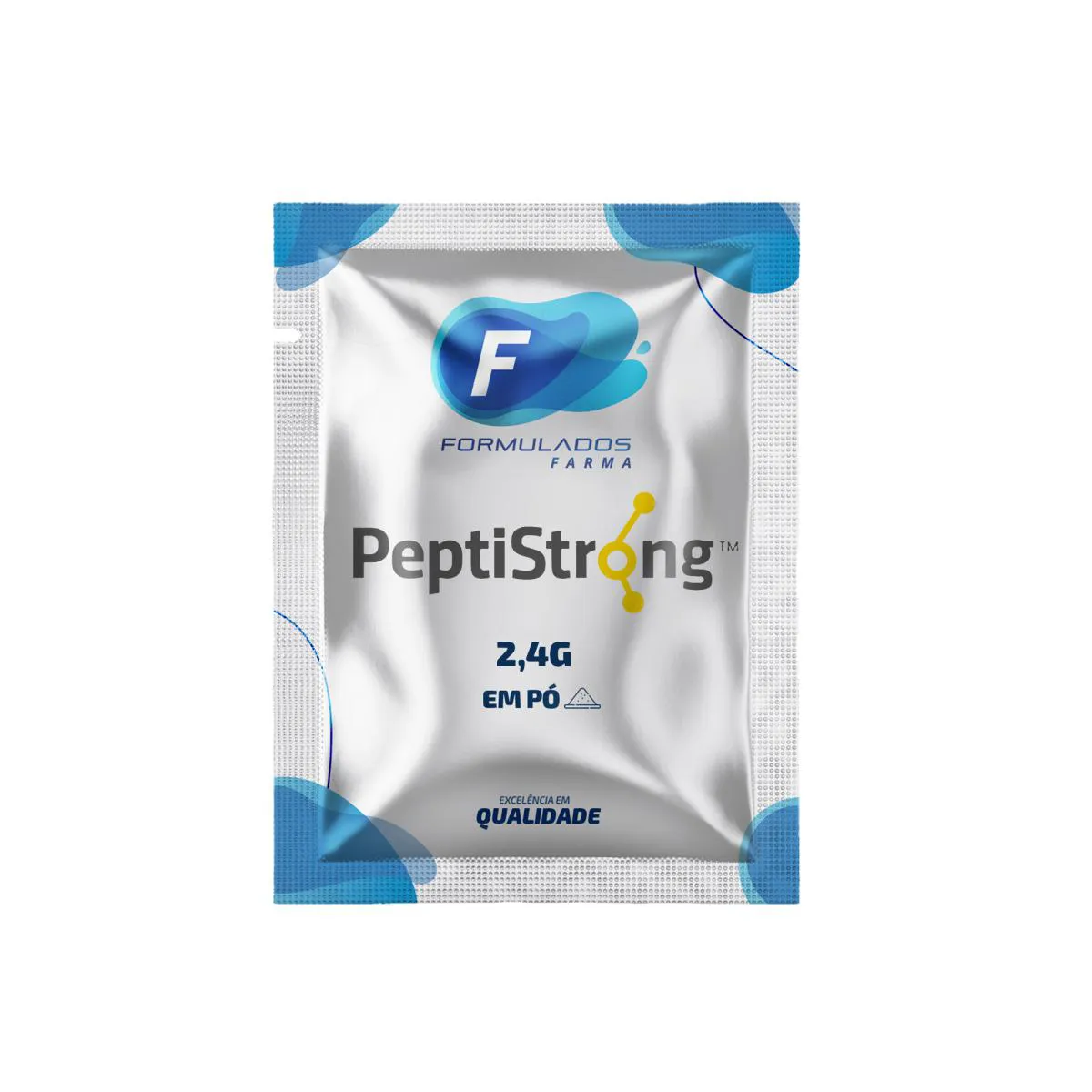 SACHE DE PEPTISTRONG 2,4 GR 30 SACHES - A NOVA ERA DA SAUDE MUSCULAR