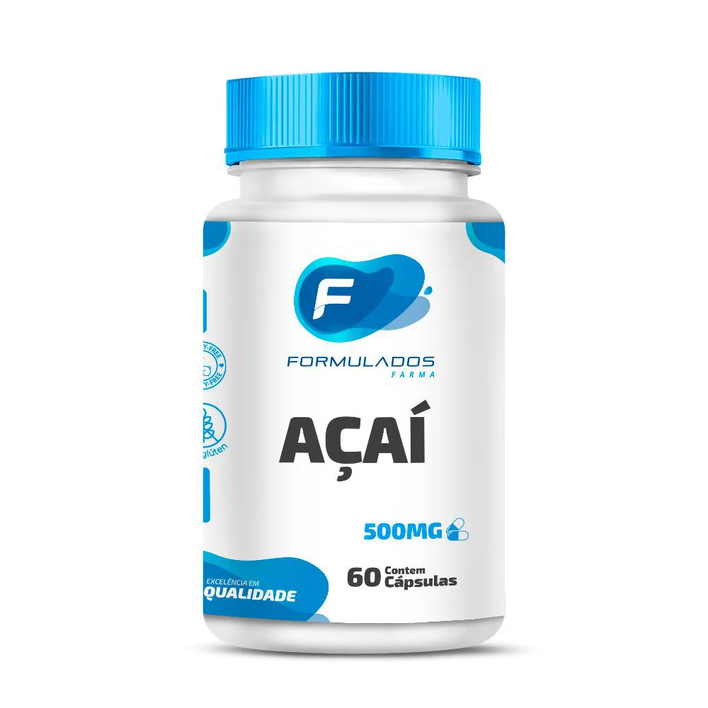 AçAí 500MG 60 CáPSULAS