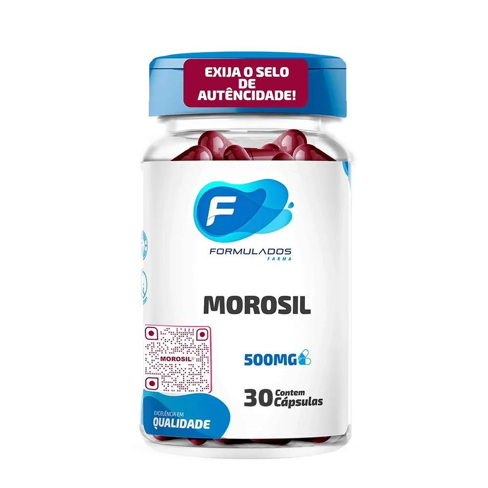 MOROSIL 500MG COM SELO DE AUTENTICIDADE - 30 CáPSULAS