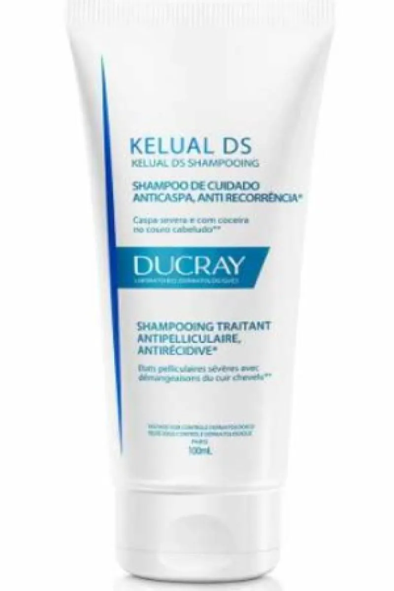 SHAMPOO KELUAL DS 100ML - ANTICASPA