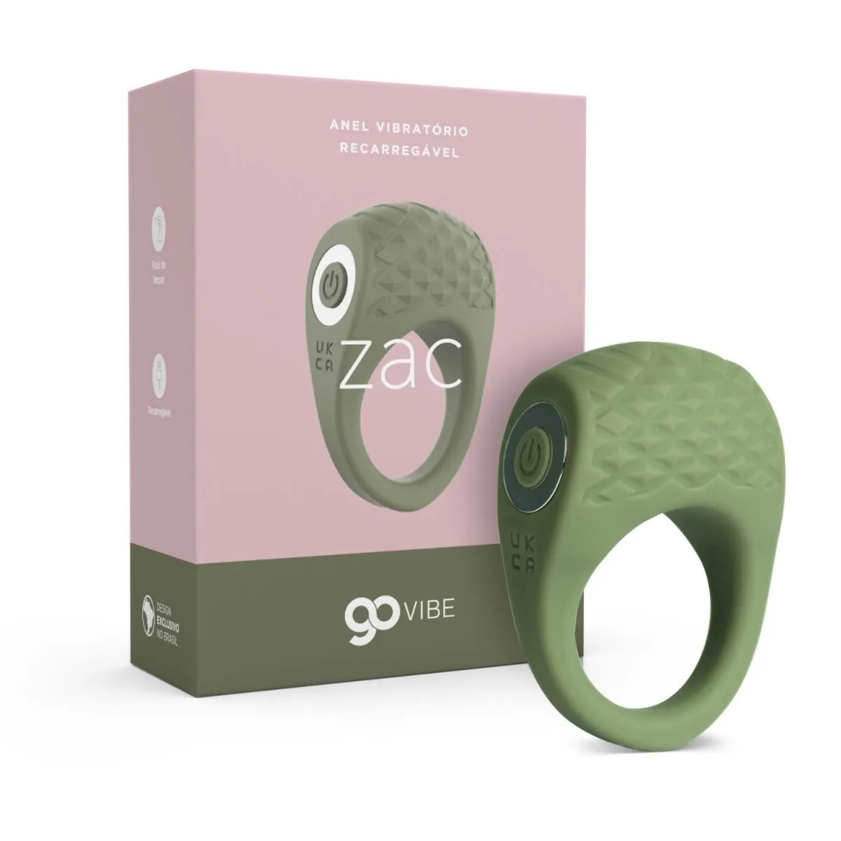 ANEL PENIANO E ESCROTAL VIBRATóRIO GO VIBE ZAC