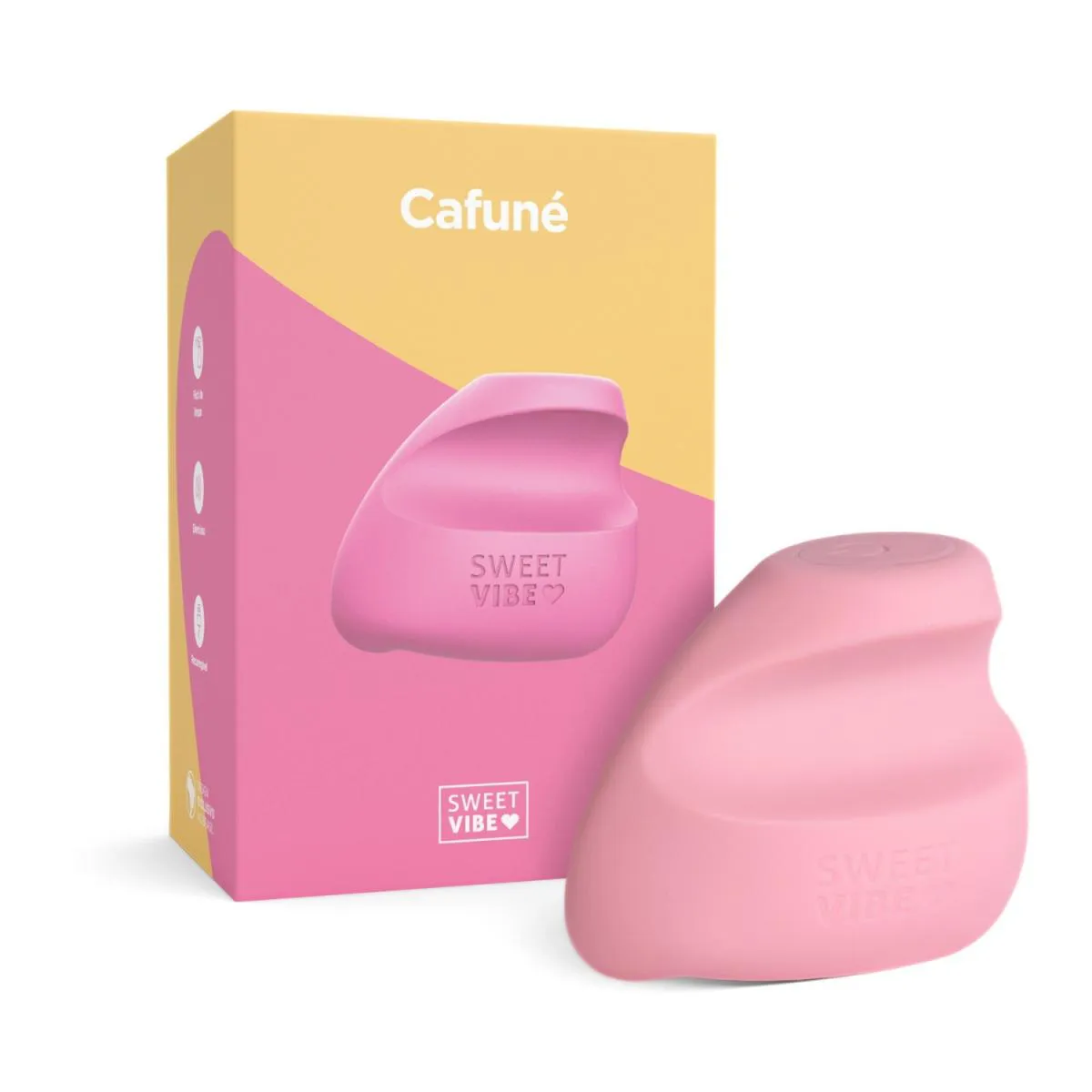DEDEIRA VIBRATóRIA RECARREGáVEL SWEET VIBE CAFUNé Rosa