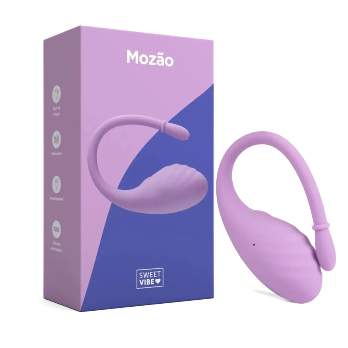 VIBRADOR RECARREGáVEL SWEET VIBE MOZãO