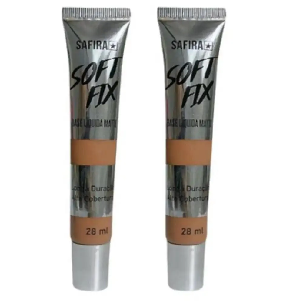 BASE LíQUIDA MATTE SOFT FIX COR 06 SAFIRA