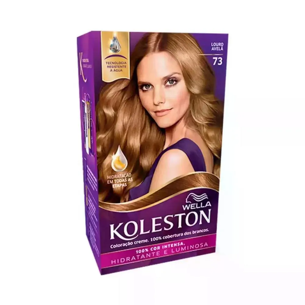 COLORAçãO LOIRO AVELã 73 KOLESTON