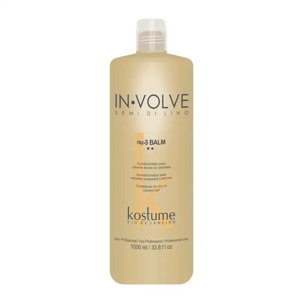 CONDICIONADOR IN VOLVE SEMI DI LINO NU3 GLLENDEX 1000ML