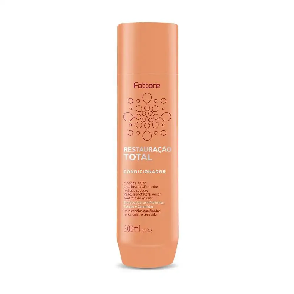 CONDICIONADOR RESTAURAçãO TOTAL - FATTORE 300ML