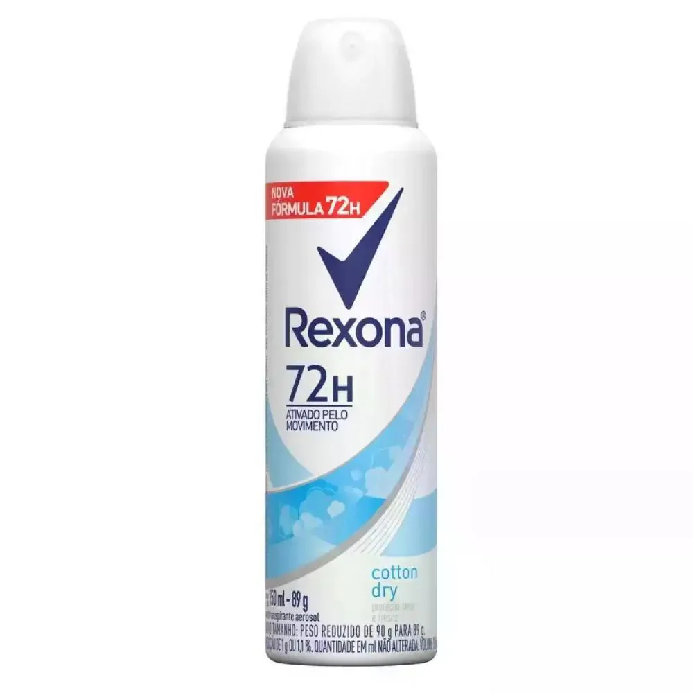 DESODORANTE AEROSOL WOMEN COTTON REXONA 150ML