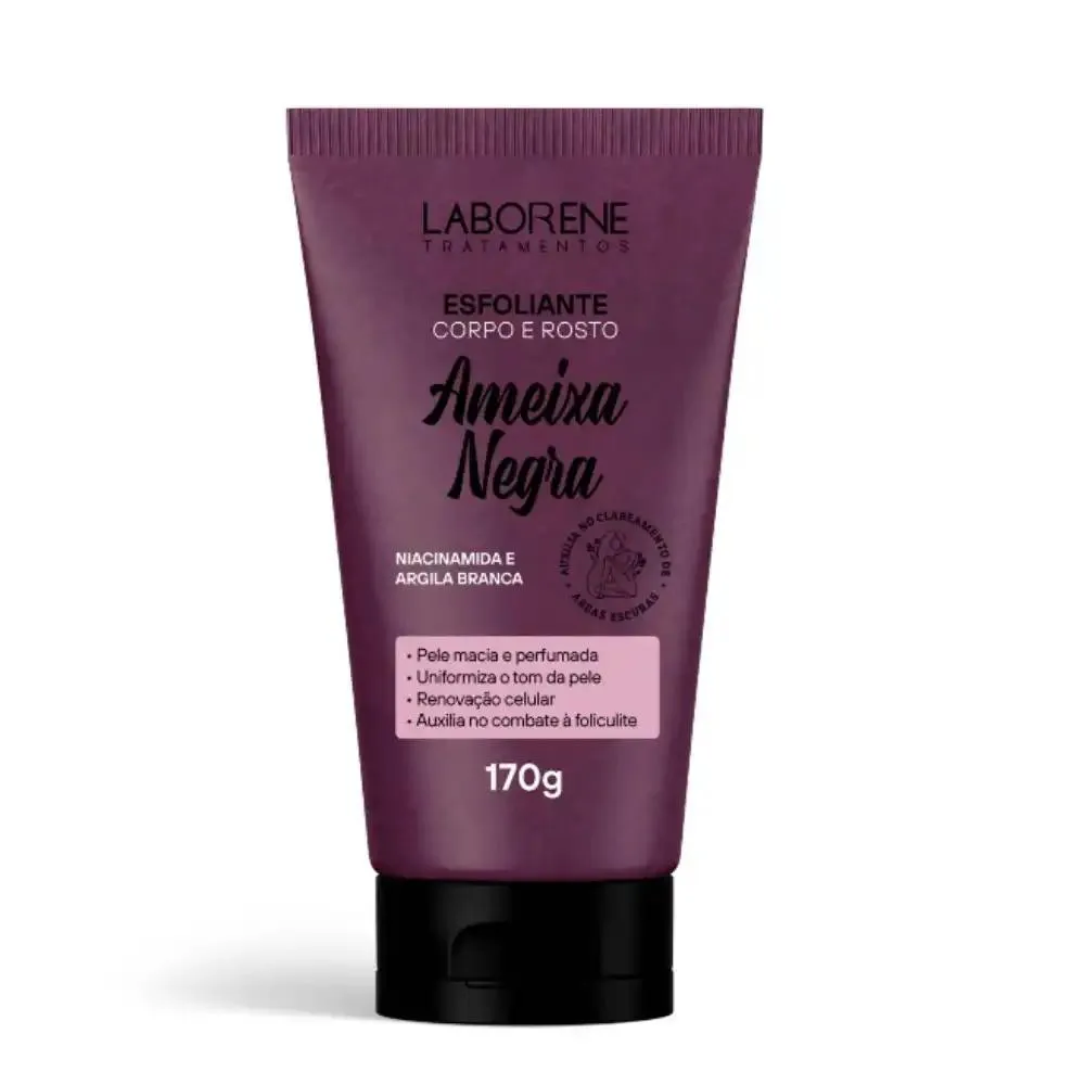 ESFOLIANTE AMEIXA NEGRA LABORENE 170G