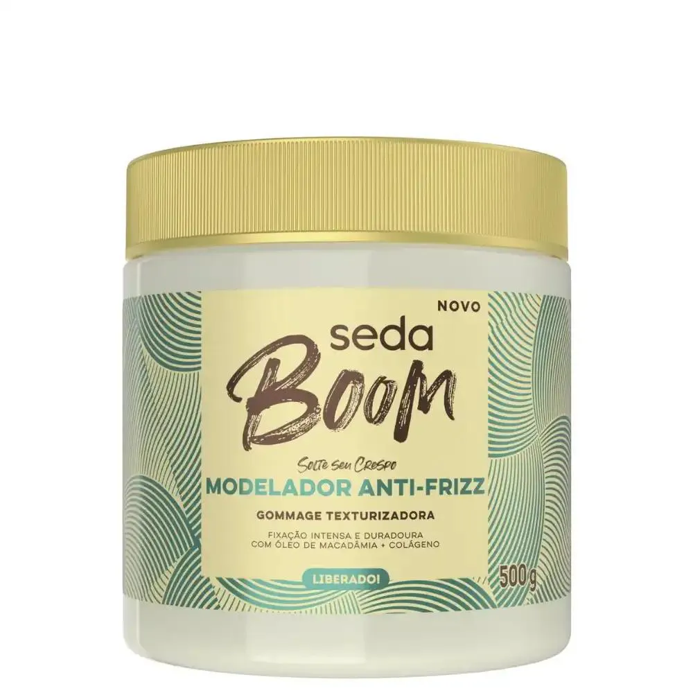 GEL BOOM MODELADOR GOMA TEXTURIZADORA SEDA 500G