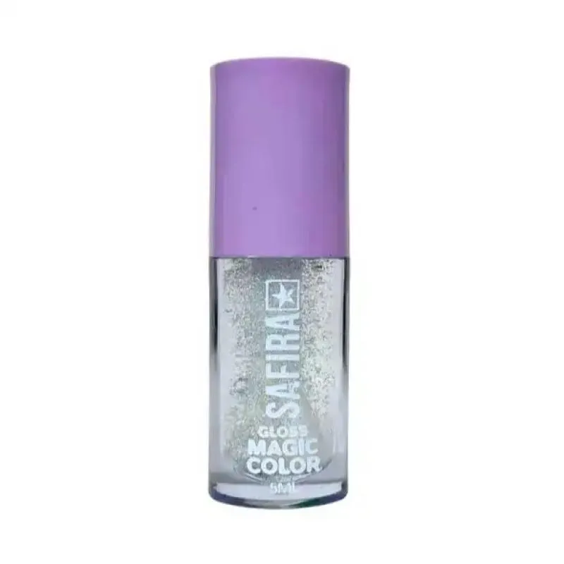 GLOSS SAFIRA MAGIC COLOR N01 - BRILHO E HIDRATAçãO PARA SEUS LáBIOS