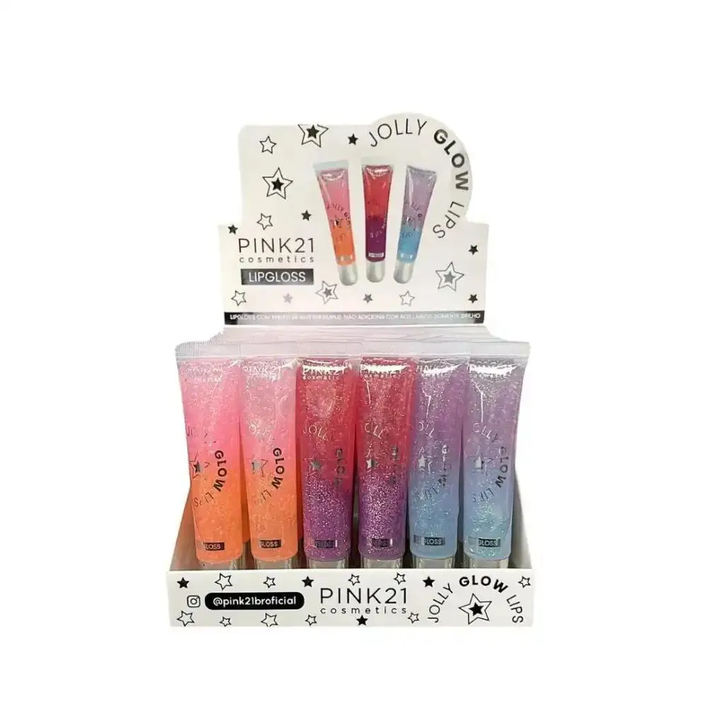 LIP GLOSS GLITTER JOLLY GLOW LIPS 3 - PINK 21
